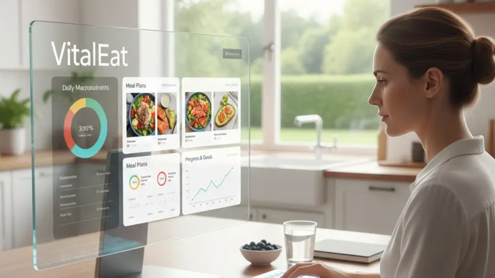 VitalEat - דף נחיתה ליועץ תזונתי